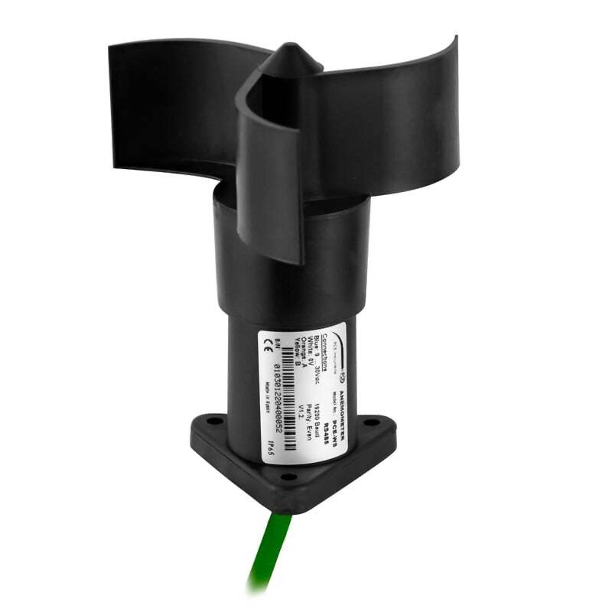PCE Wind Sensor with RS485 — Compact Design, Various Output Signals, Model# PCE-WS RS485